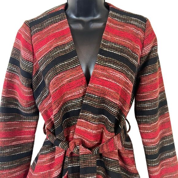 Jack By BB Dakota Harland Wrap Jacket - Picture 2 of 15